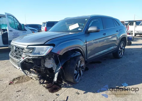2024 Volkswagen Atlas Cross Sport 2.0T Se W/Technology из США, поврежденный, VIN 1V2HE2CA5RC219406